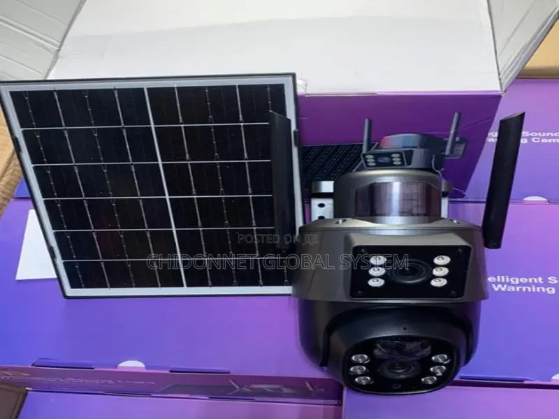 4g Dual Lens Solar Ubox Camera 6mp