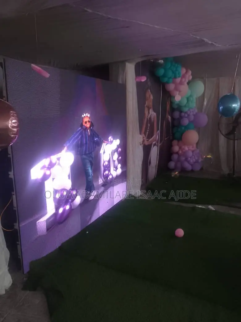 Rental Cabinet Screen: Birthday Screen Display