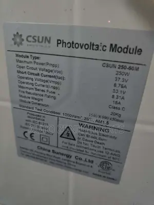 Csun Solar Panel