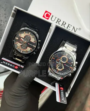 Quality Curren Men's Wristwatch With Box, Bag, Manual.