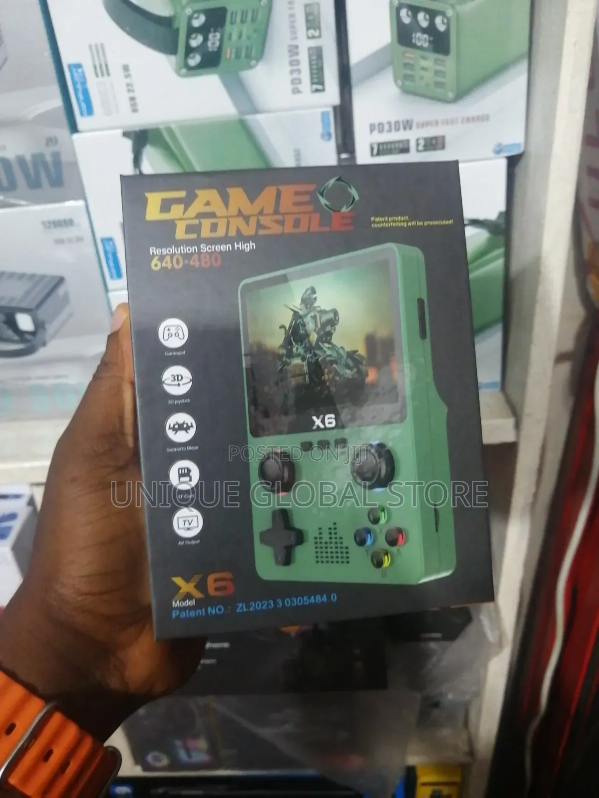 X6 Handheld Game Console