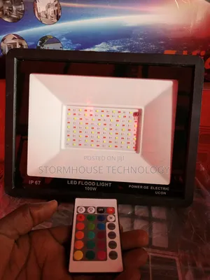 100w RGB Floodlight + Remote Control