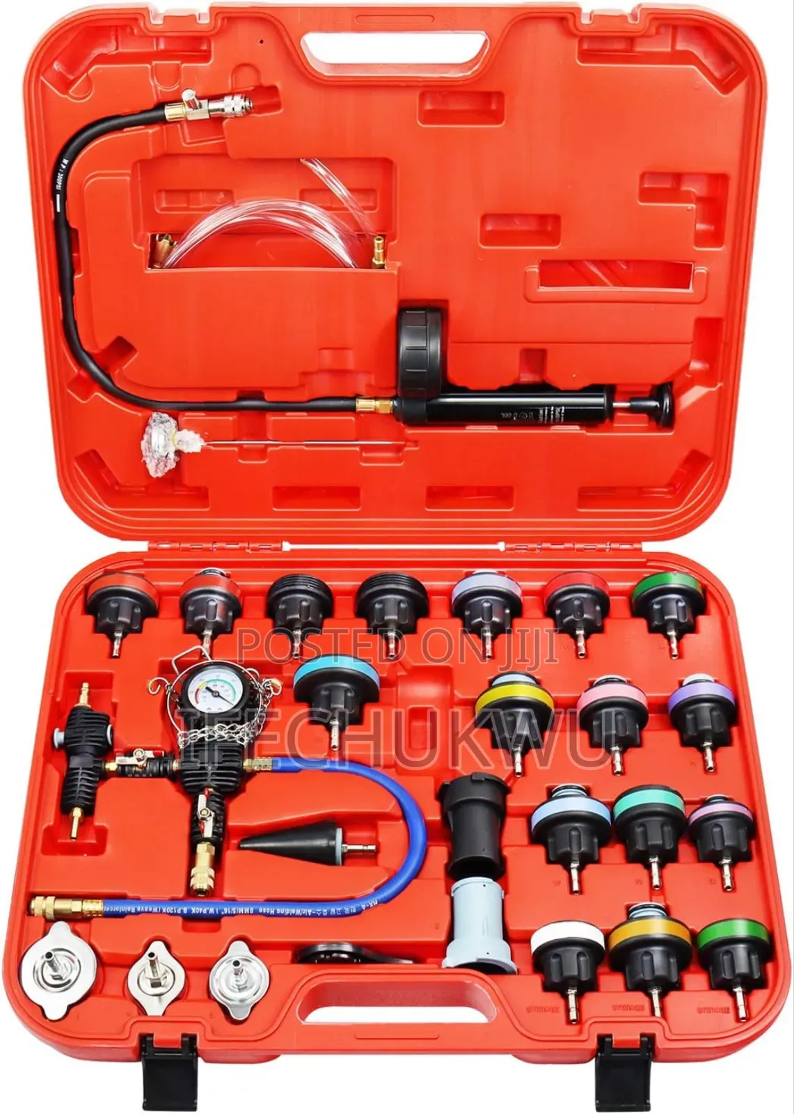 Auto Radiator Cooling Pressure Test Kit (28pcs)