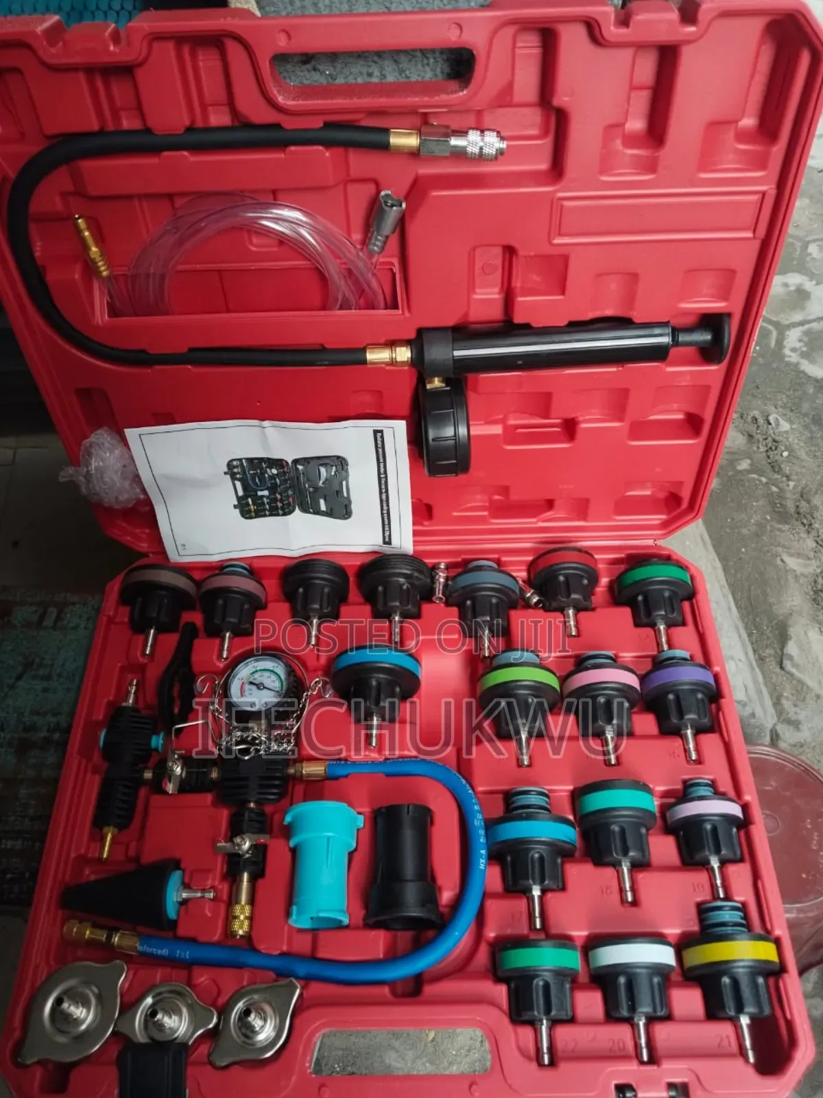 Auto Radiator Cooling Pressure Test Kit (28pcs)