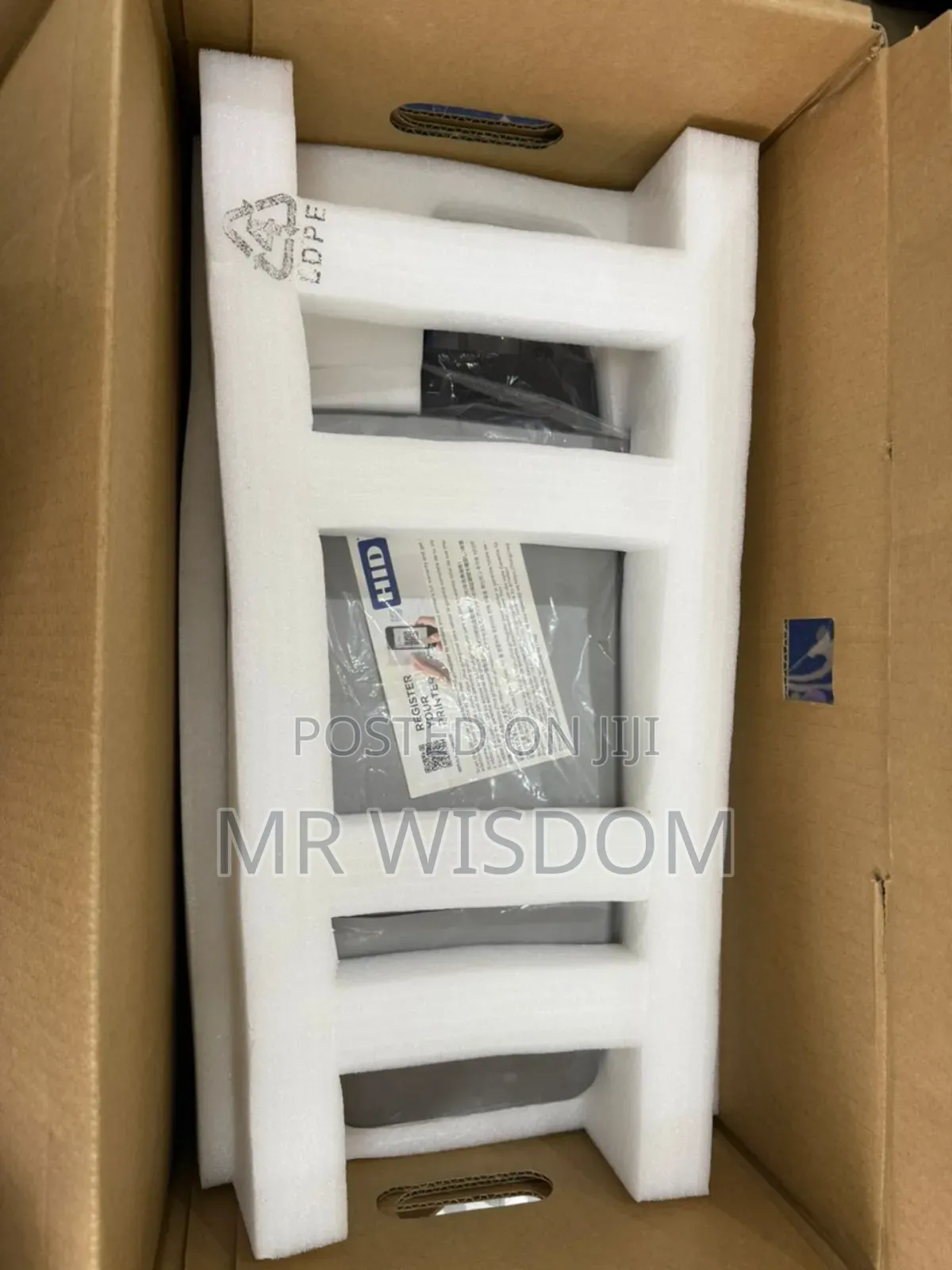 Fargo DTC 1250e Plastic Id Card Printer