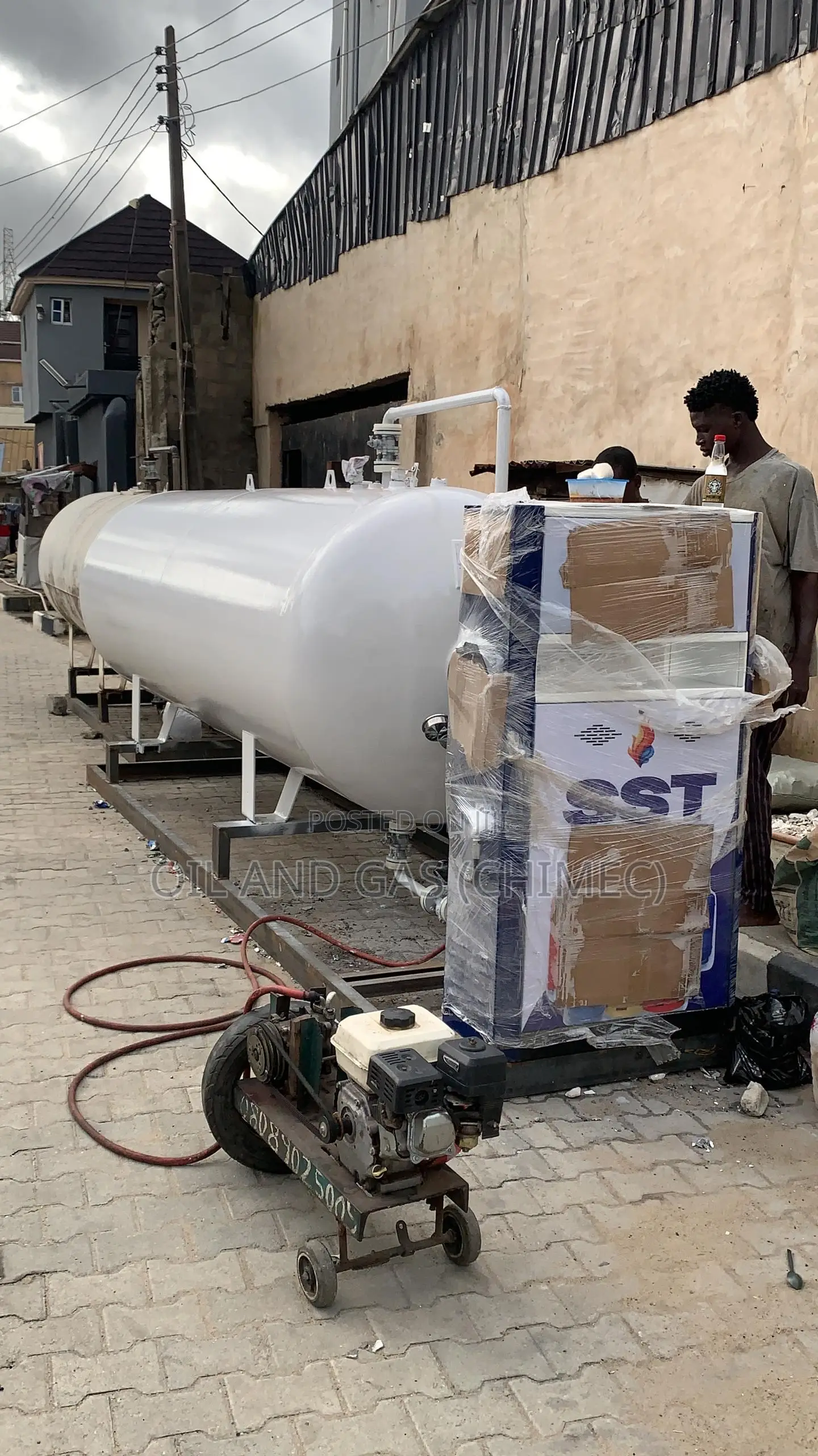 2.5tons Lpg Skid