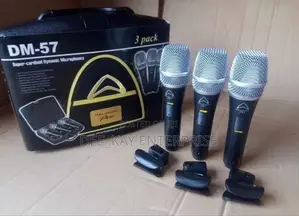 Original Wharfedale Dm-57 3 in 1 Microphone