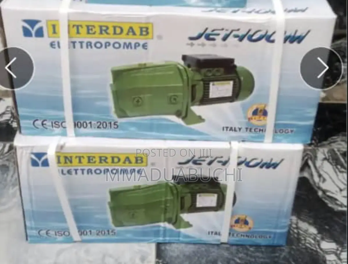 1hp Interdab Surface Water Pump