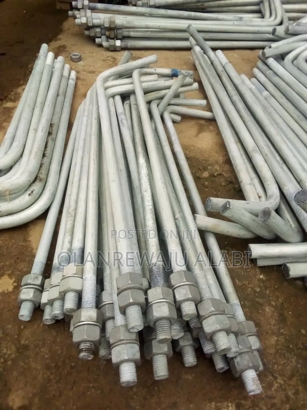 M24 Galvanized Anchor/Foundation Bolts