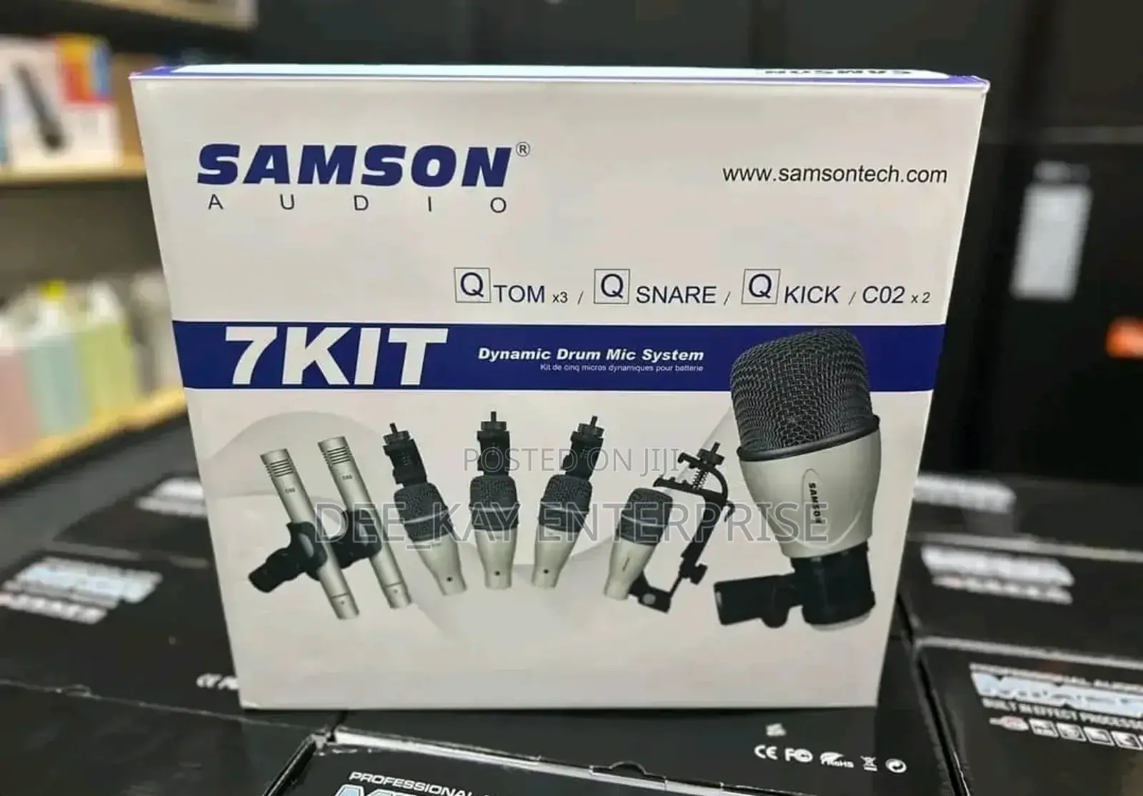 Samson Audio 7 Kit Dynamic Drum Mic