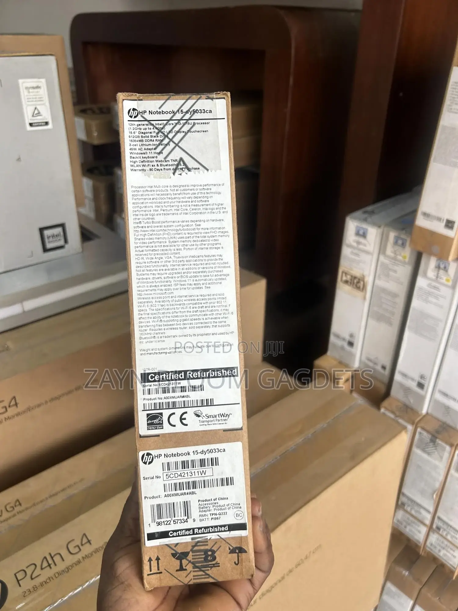 Laptop HP 15 16GB Intel Core I3 SSD 512GB