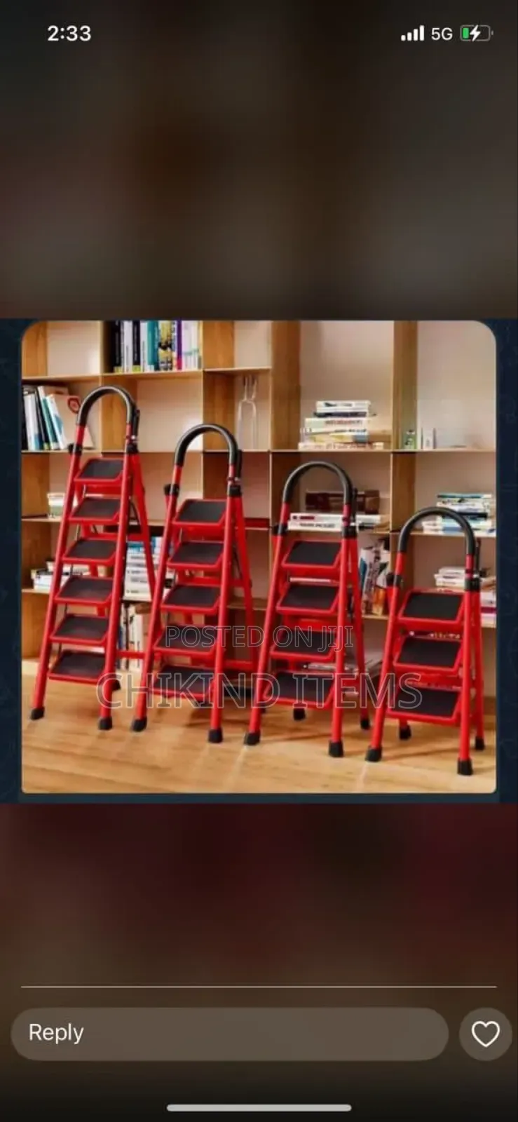 6 Steps Multipurpose Ladder for Office and Home