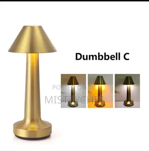 Led Touch Table Lamp Rechargeable Retro Metal