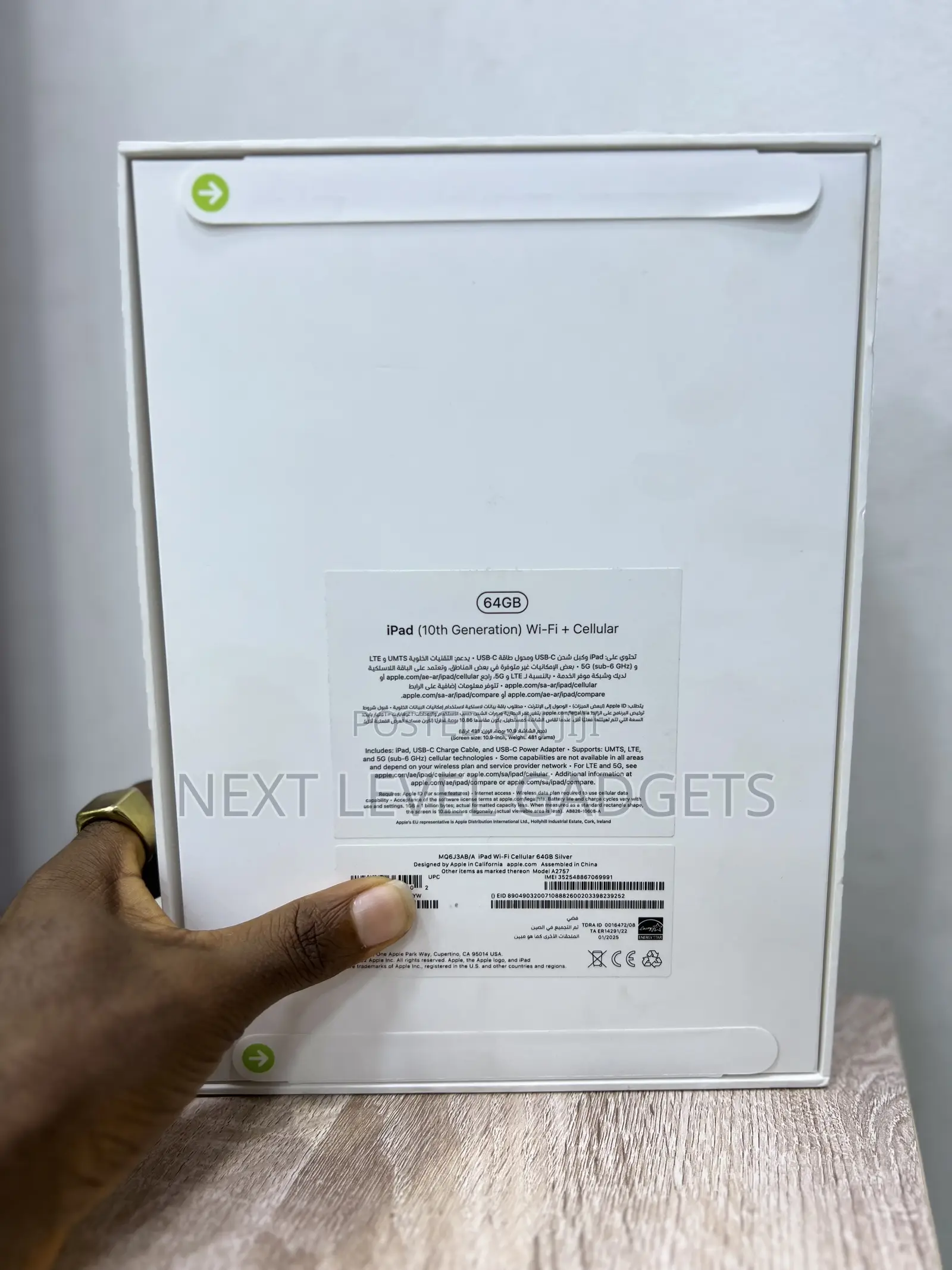 New Apple iPad (2022) 64 GB Silver