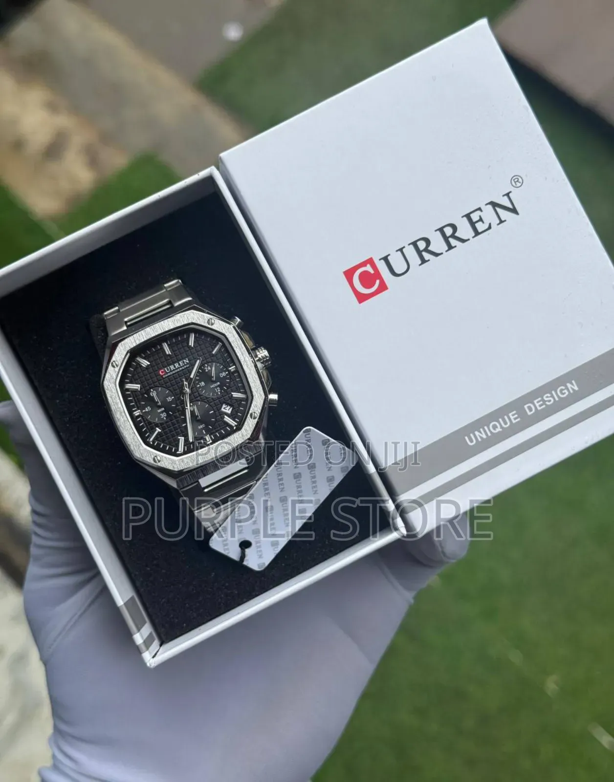 Curren Functional Chronograph Watch Fully Packaged