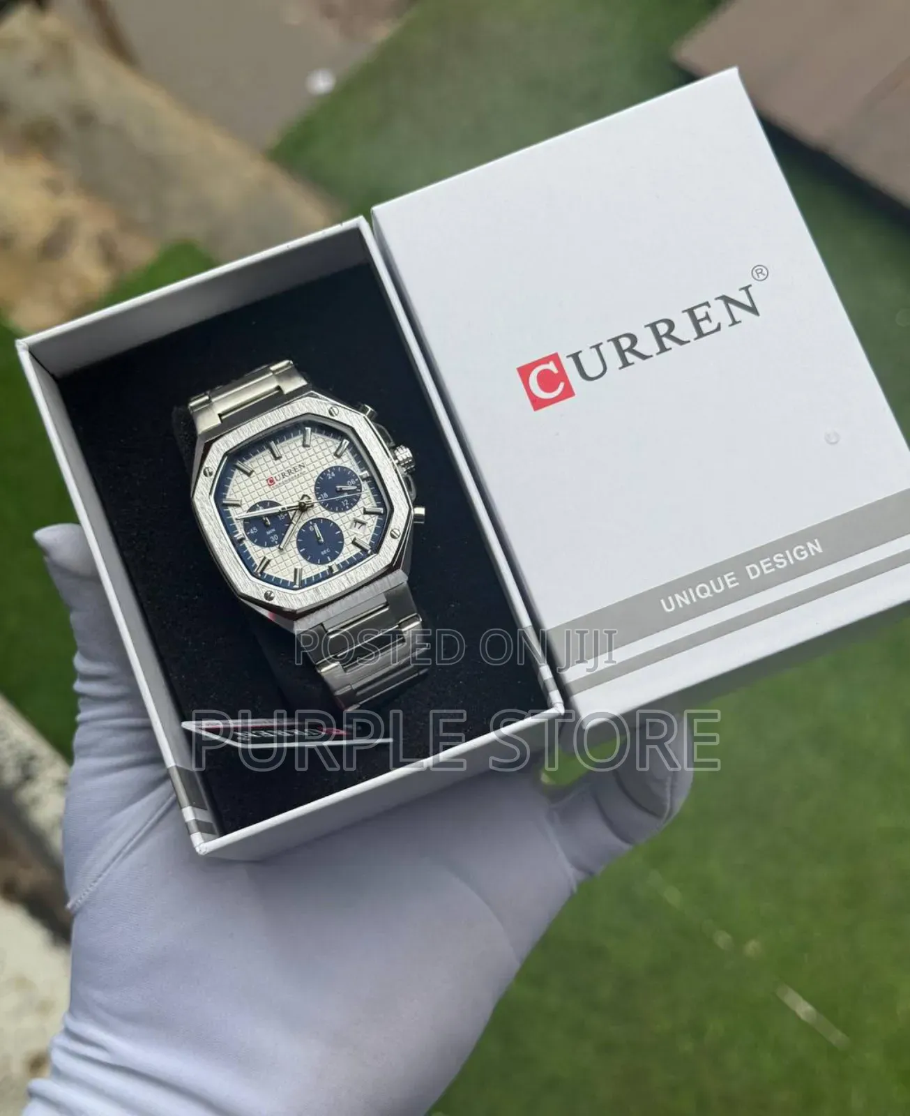 Curren Functional Chronograph Watch Fully Packaged