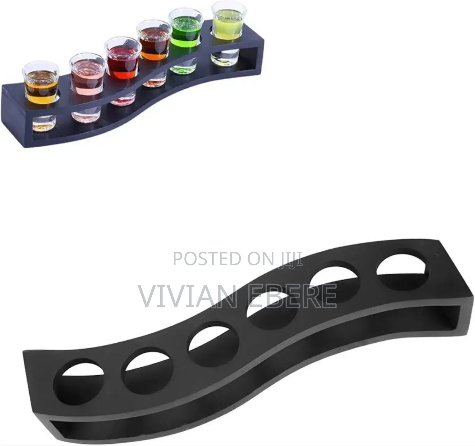 Tequila Rack And 6pcs Glass