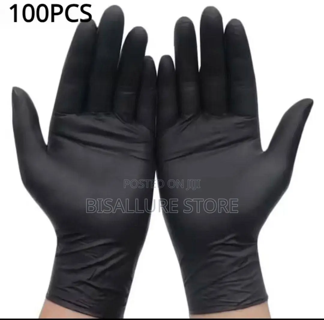 Disposable Black Hand Glove