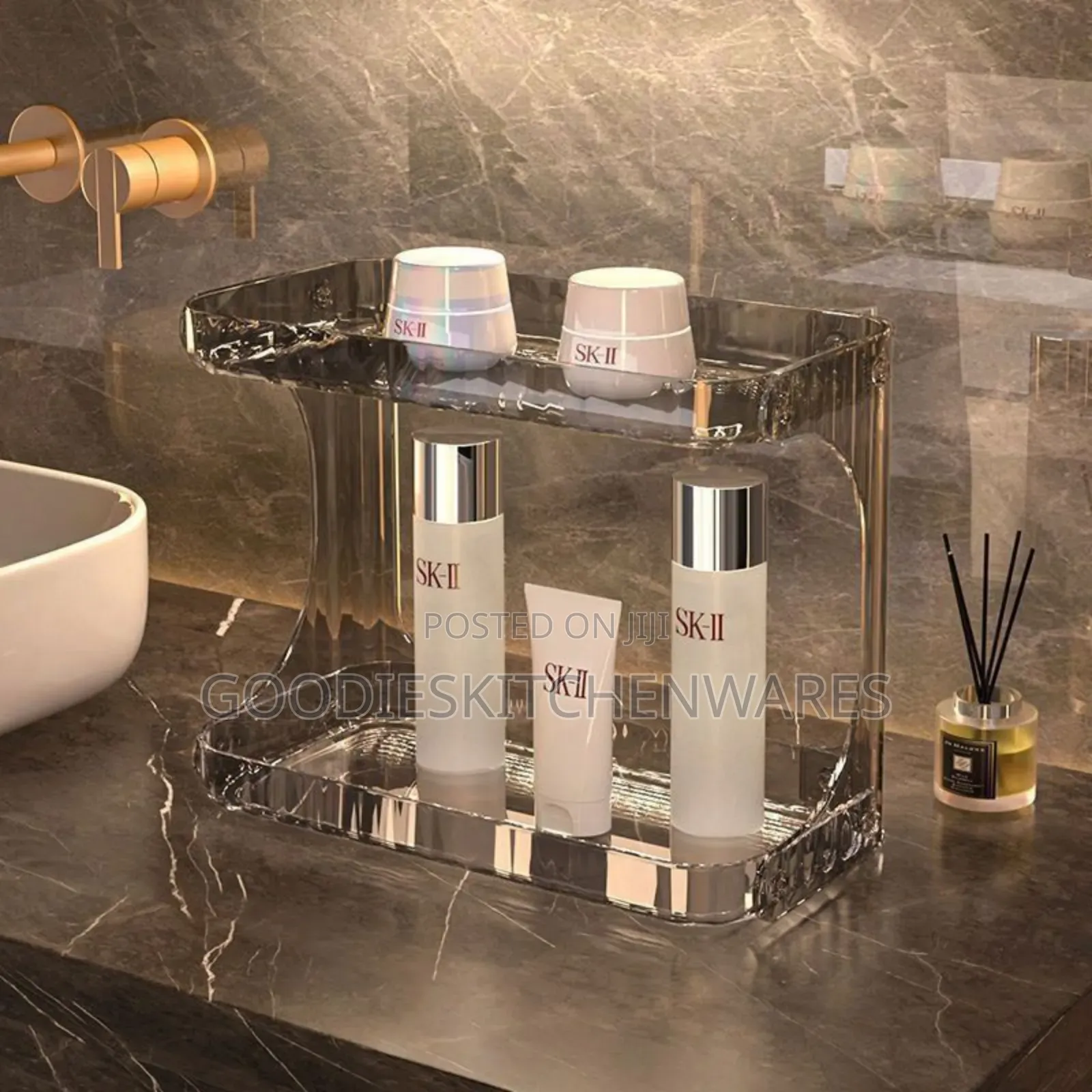 Cosmetic Shelf / Organizer Two Layers