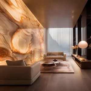 Marble/Onyx Light Panels and Walls