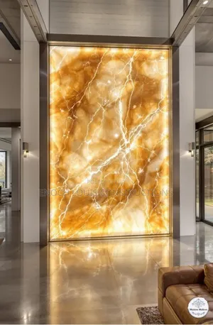 Marble/Onyx Light Panels and Walls