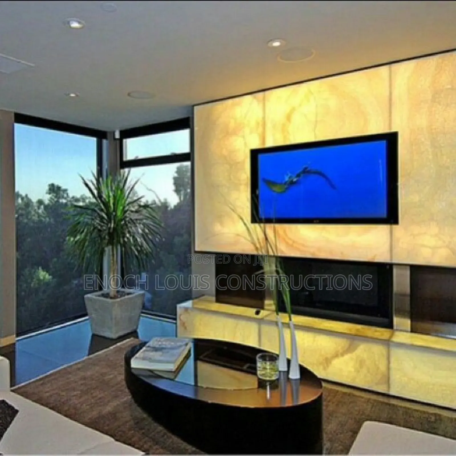 Marble/Onyx Light Panels and Walls