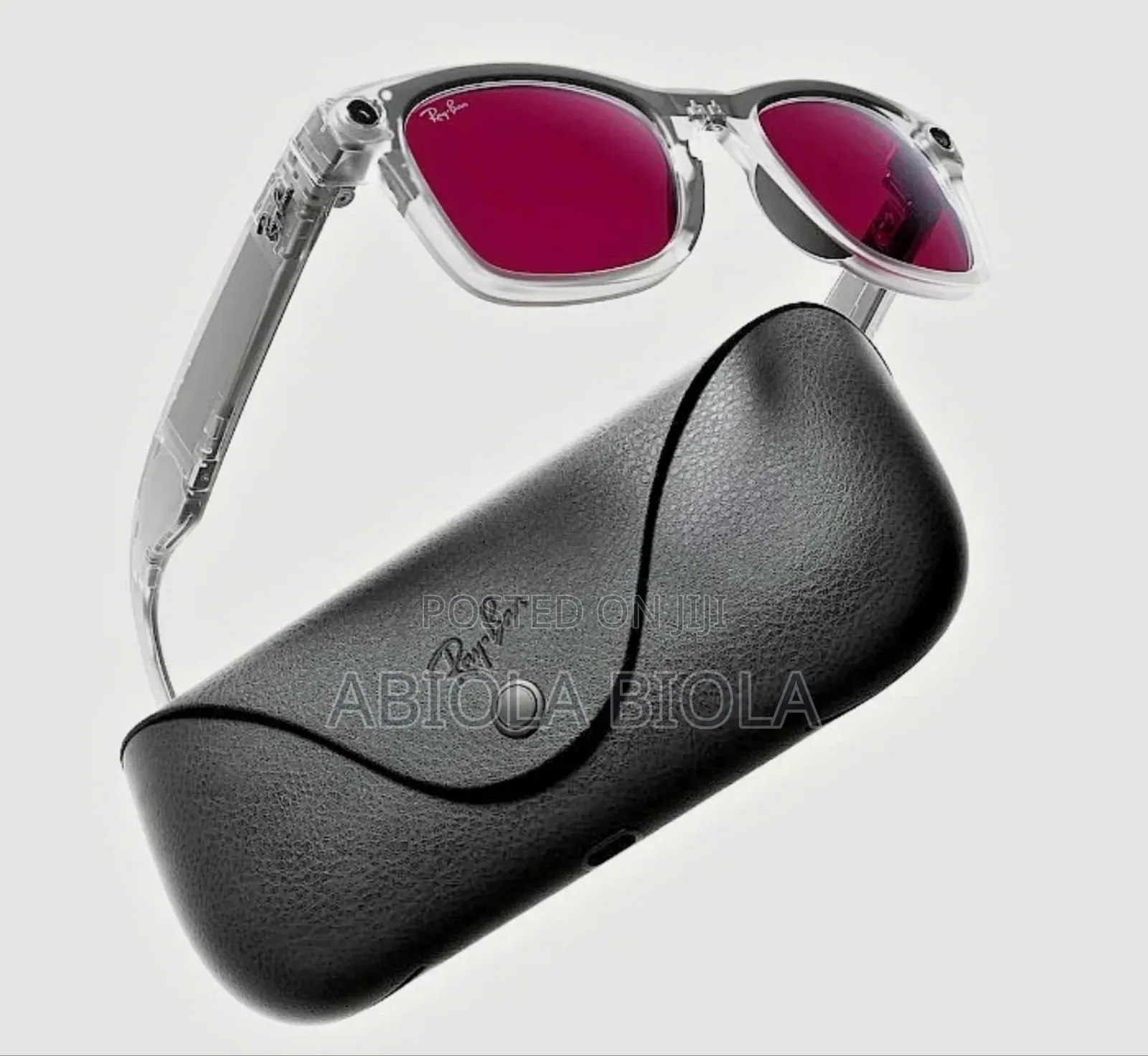 Ray-Ban | Meta Wayfarer Limited Edition Lenses: Clear/Ruby Transitions