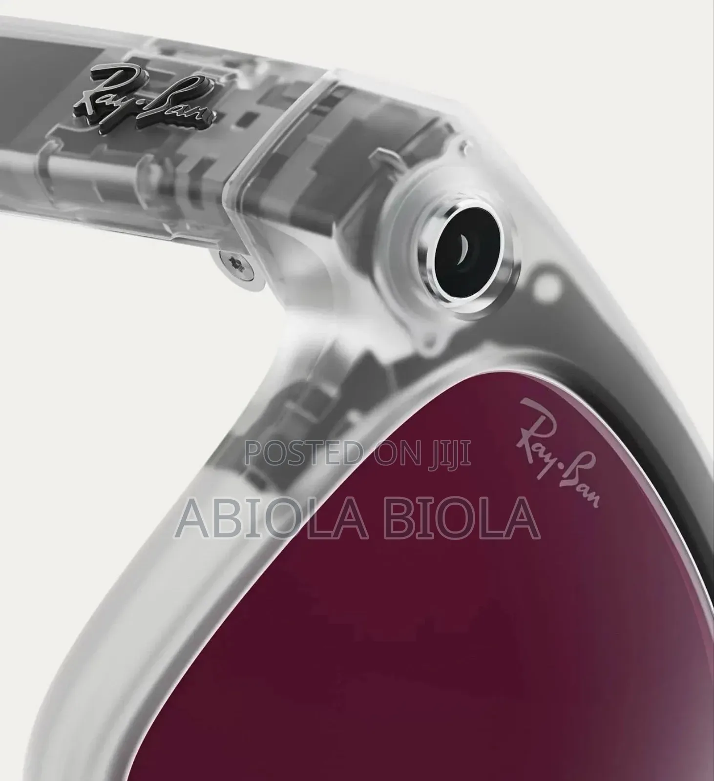 Ray-Ban | Meta Wayfarer Limited Edition Lenses: Clear/Ruby Transitions