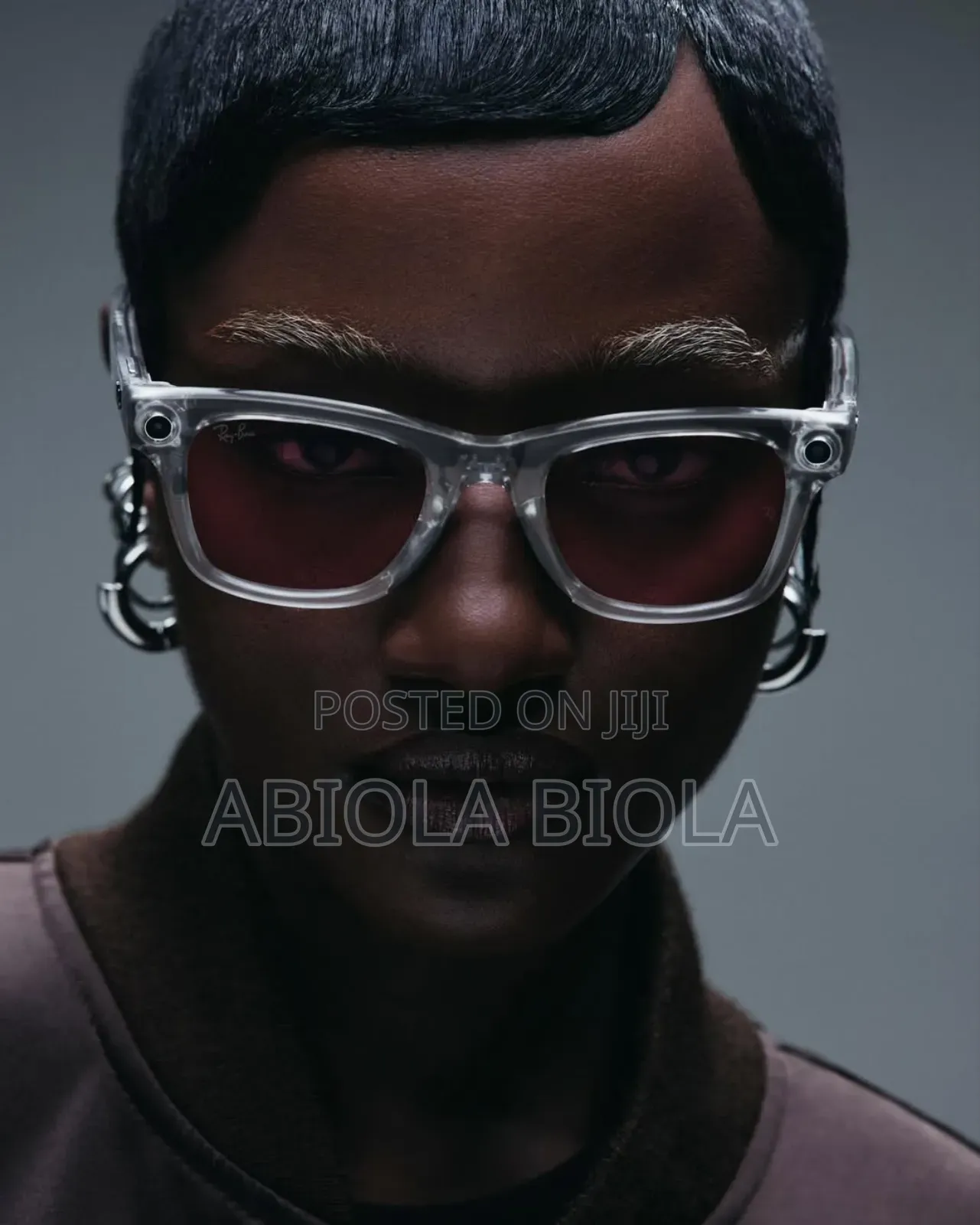 Ray-Ban | Meta Wayfarer Limited Edition Lenses: Clear/Ruby Transitions