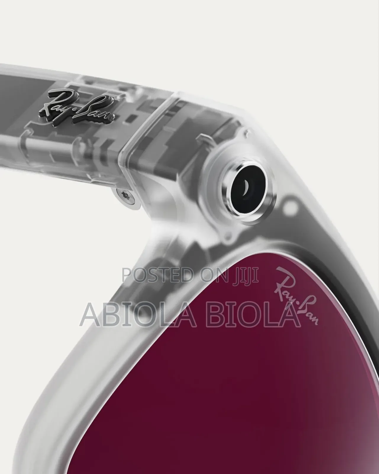 Ray-Ban | Meta Wayfarer Limited Edition Lenses: Clear/Ruby Transitions