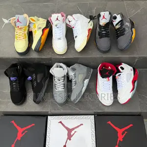 Original Air Jordan 5 Series Sneakers Collections