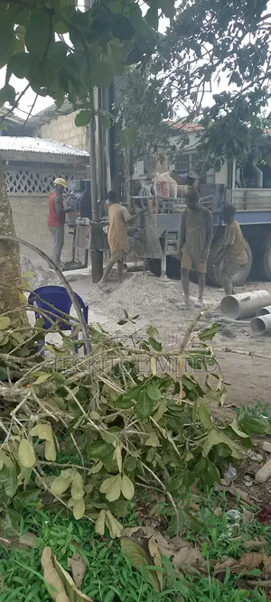 Borehole Drilling Inside Adron Holmes, Asejire