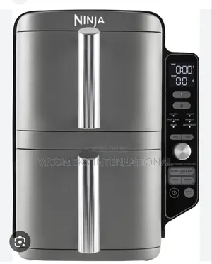 Double Stack Air Fryer Up and Down