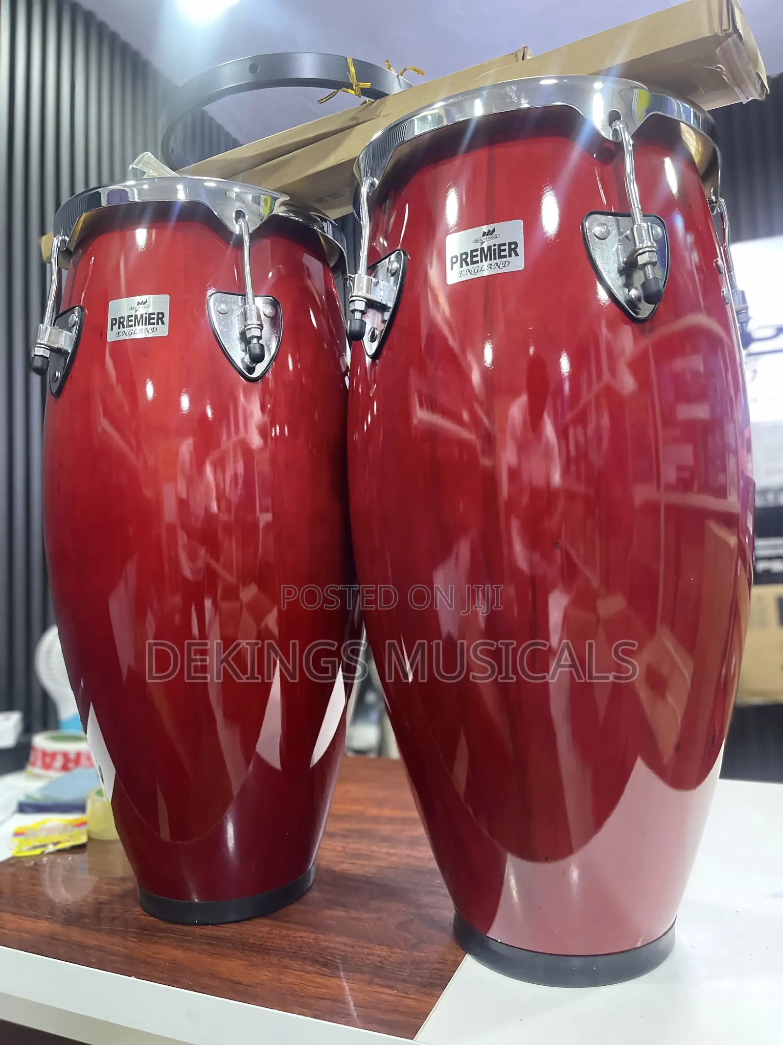 English Premier Conga Wooden Drum High Quality Bongo
