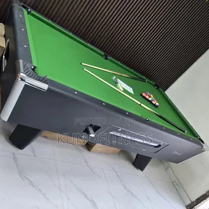 Imported 7ft Marble Snooker Table - Coin Operated, Professional Grade