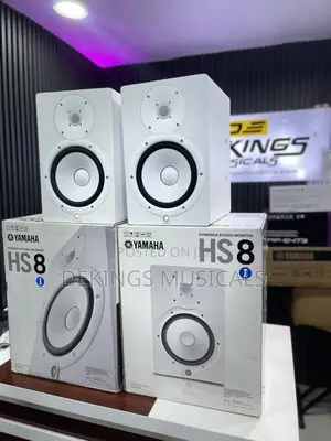 Yamaha Hs8 Studio Monitor Speaker White