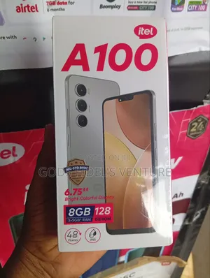 New Itel A100 128 GB Blue