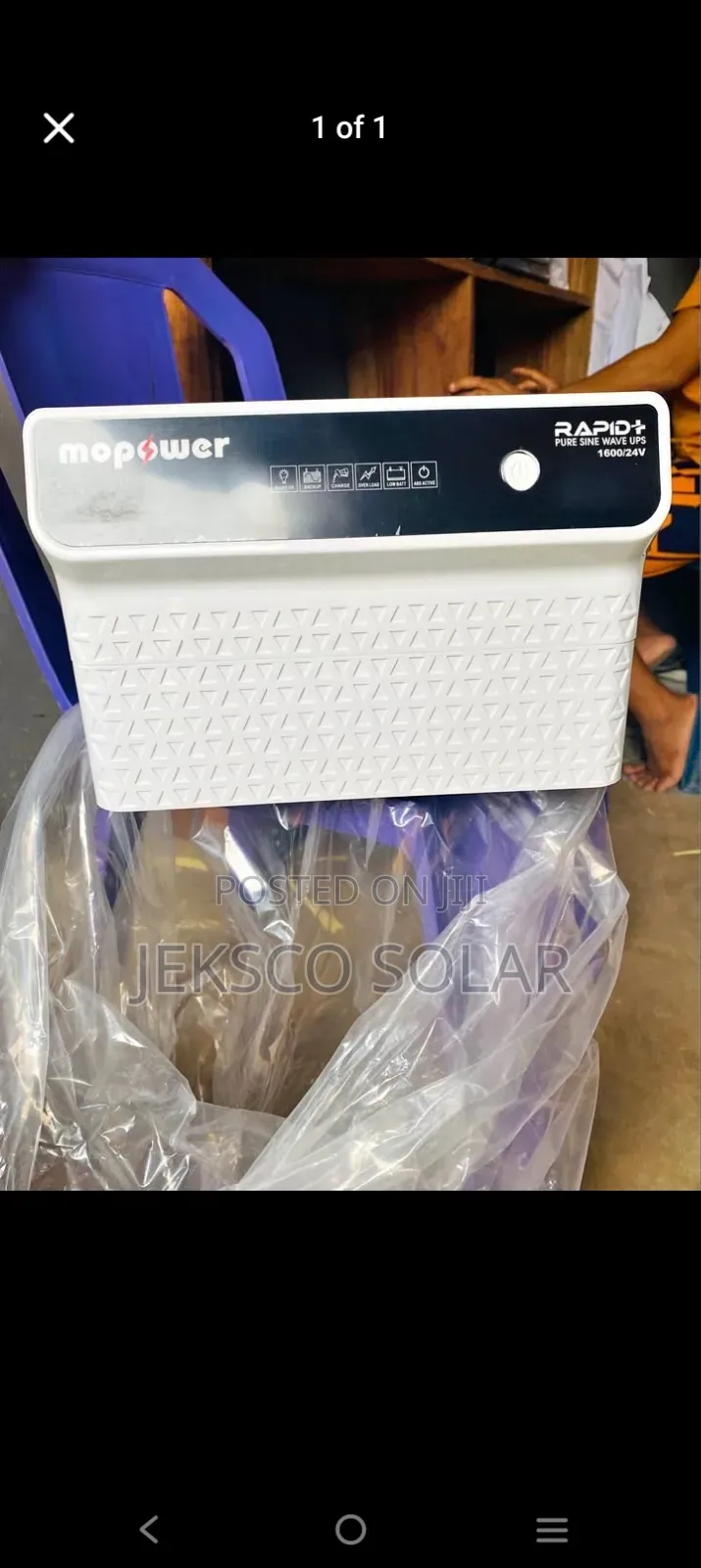 1.6kva Mopower Rapid Solar Inverter, 24v