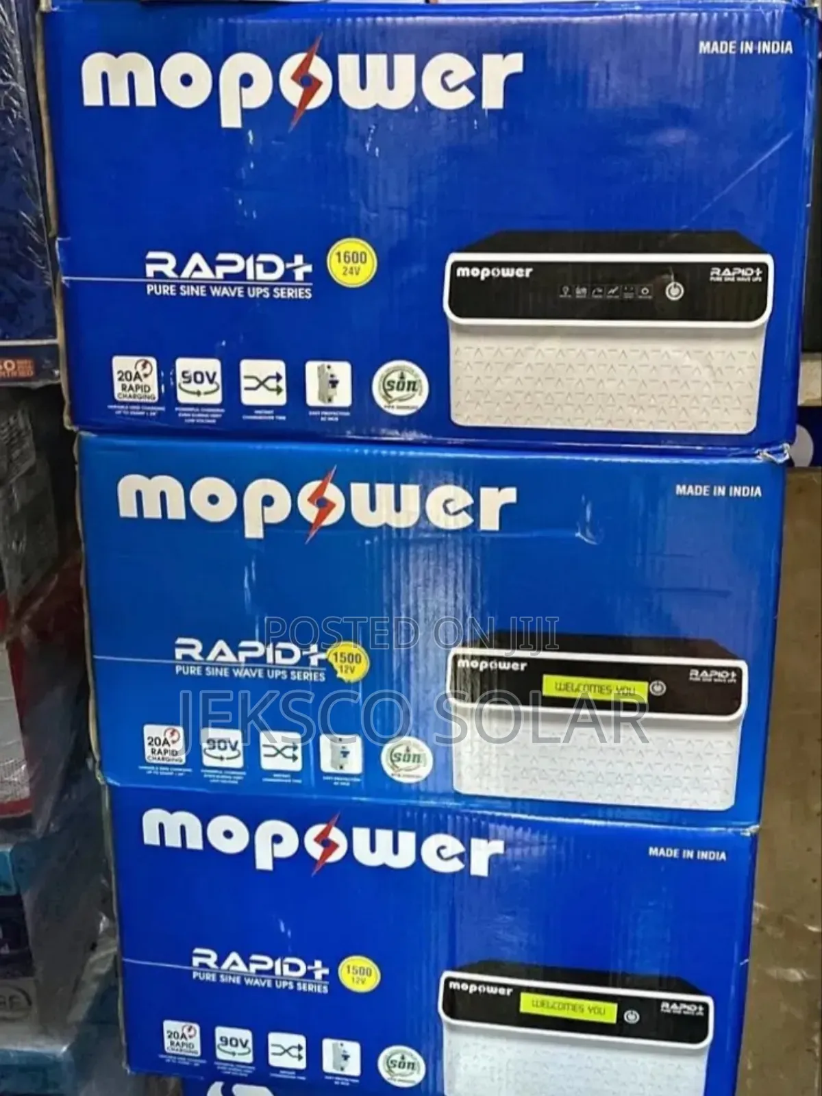 1.6kva Mopower Rapid Solar Inverter, 24v