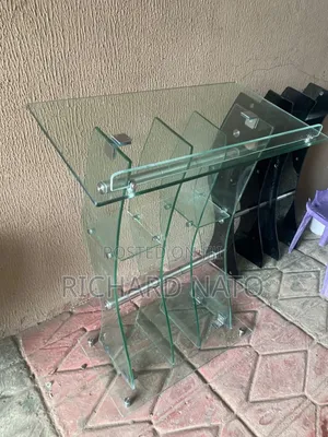 Glass in What We Want Pulpit