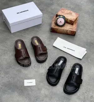 Original Jil Men Leather Slippers