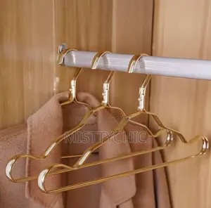 10pcs Clothing Hangers Metal Clothes Hanger for Baby