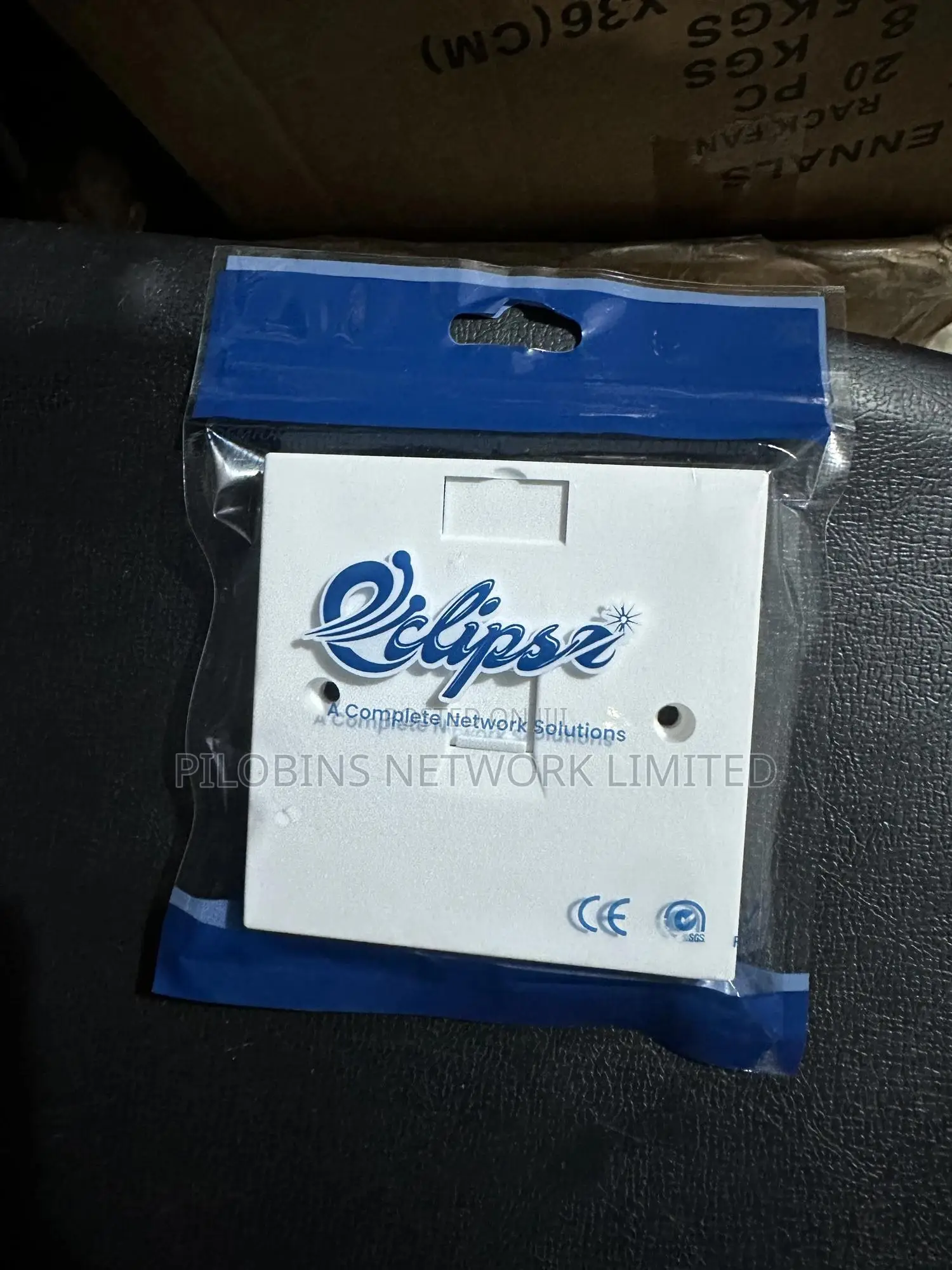 Eclipse Single Faceplate