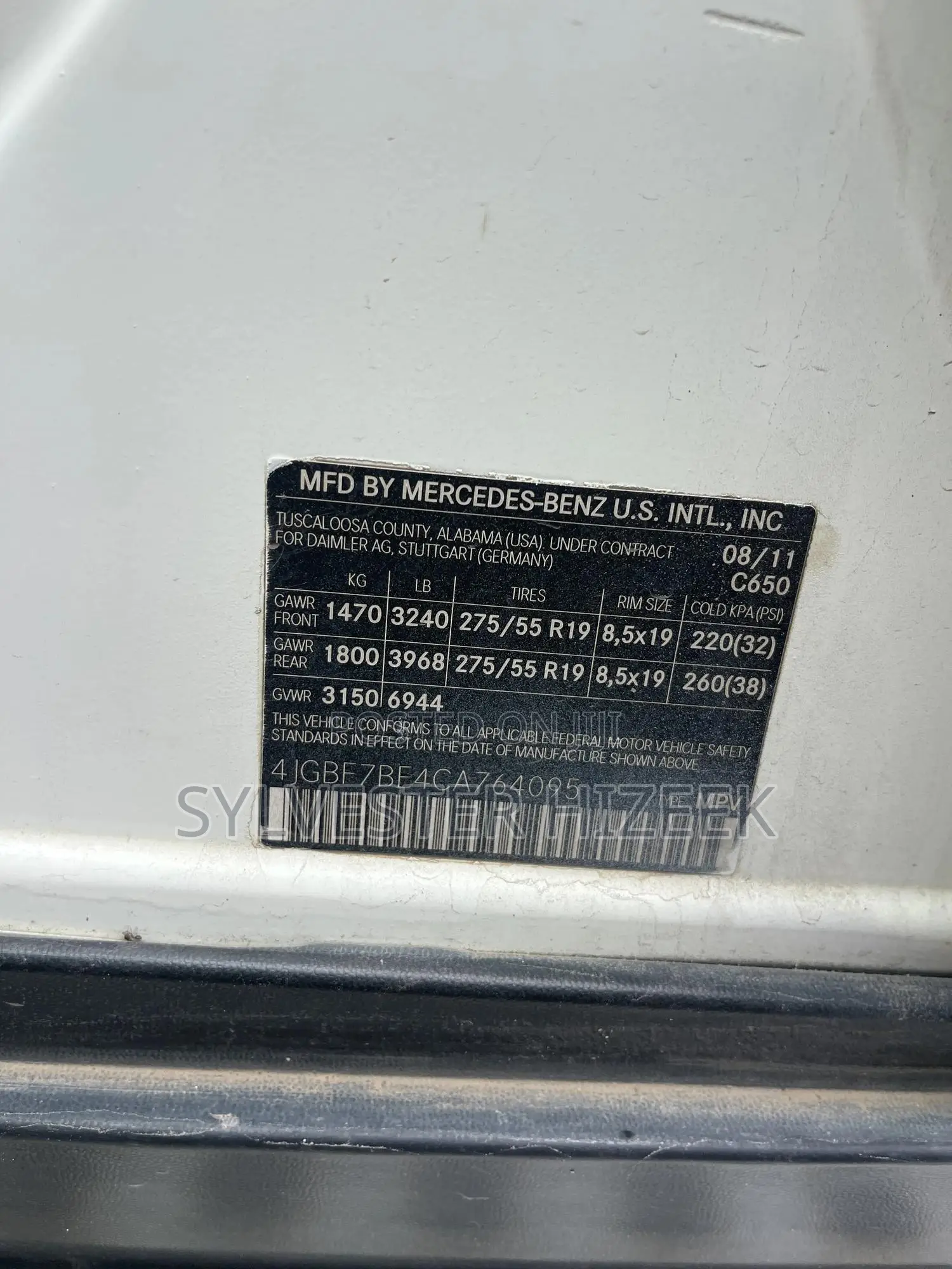 Mercedes-Benz GL-Class GL 450 2012 White