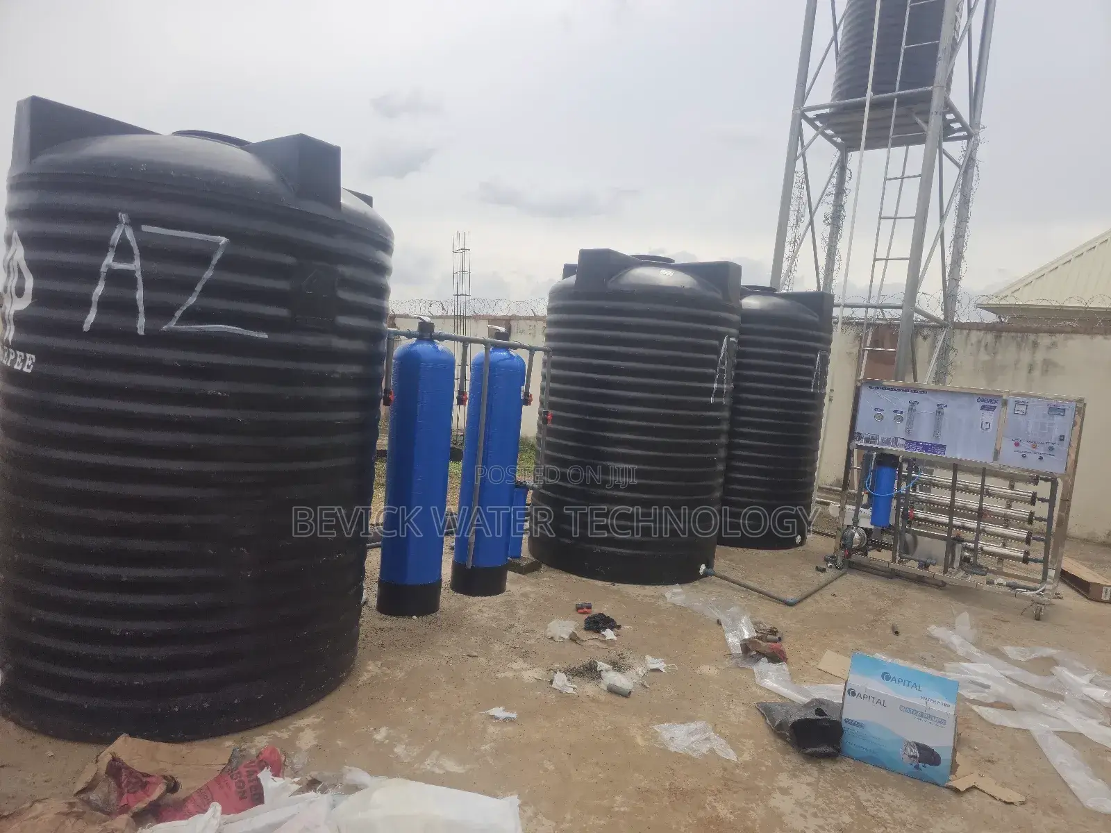 Complete Pure Water Factory Setup