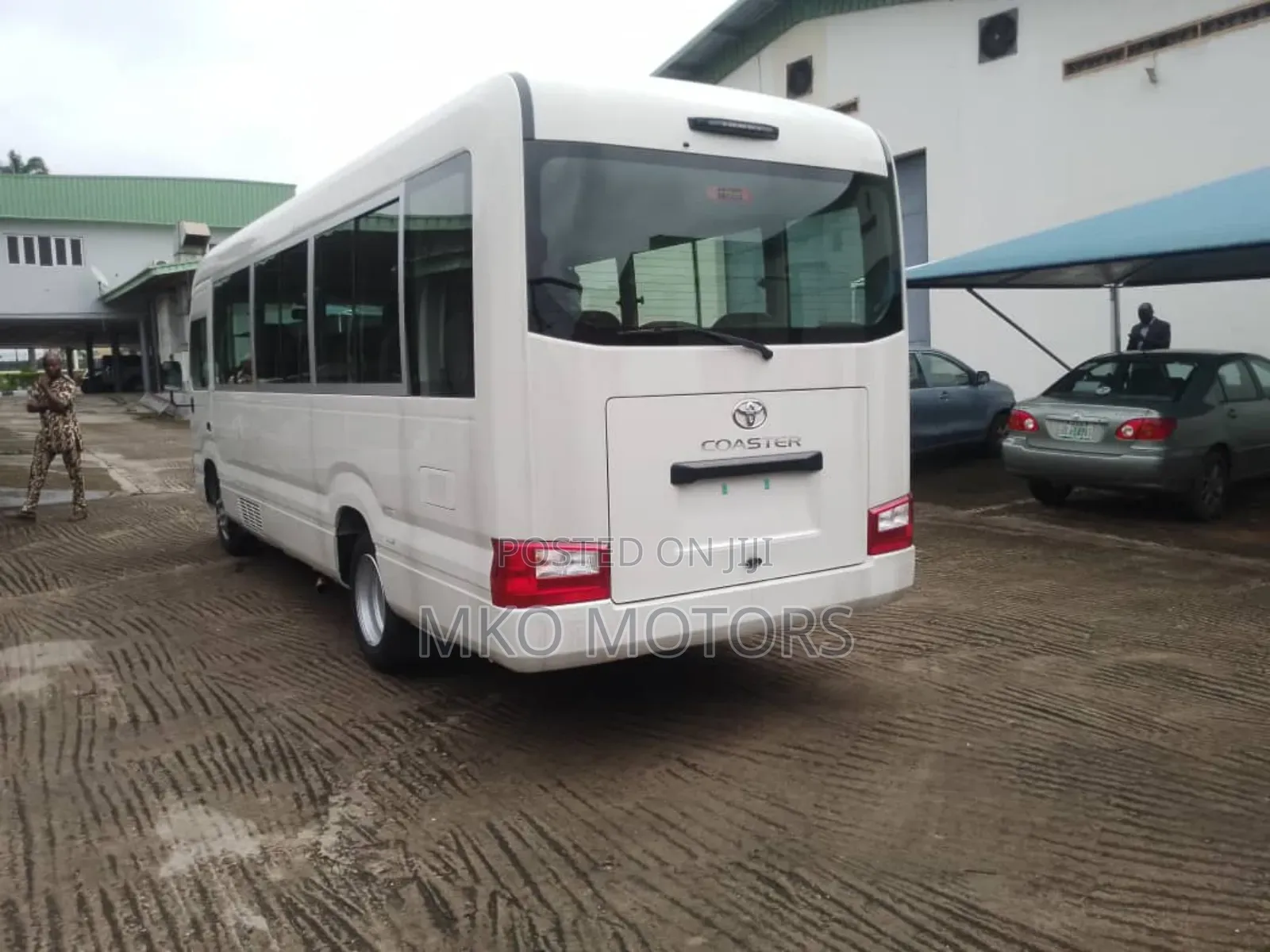 New Toyota Coaster 2025 White