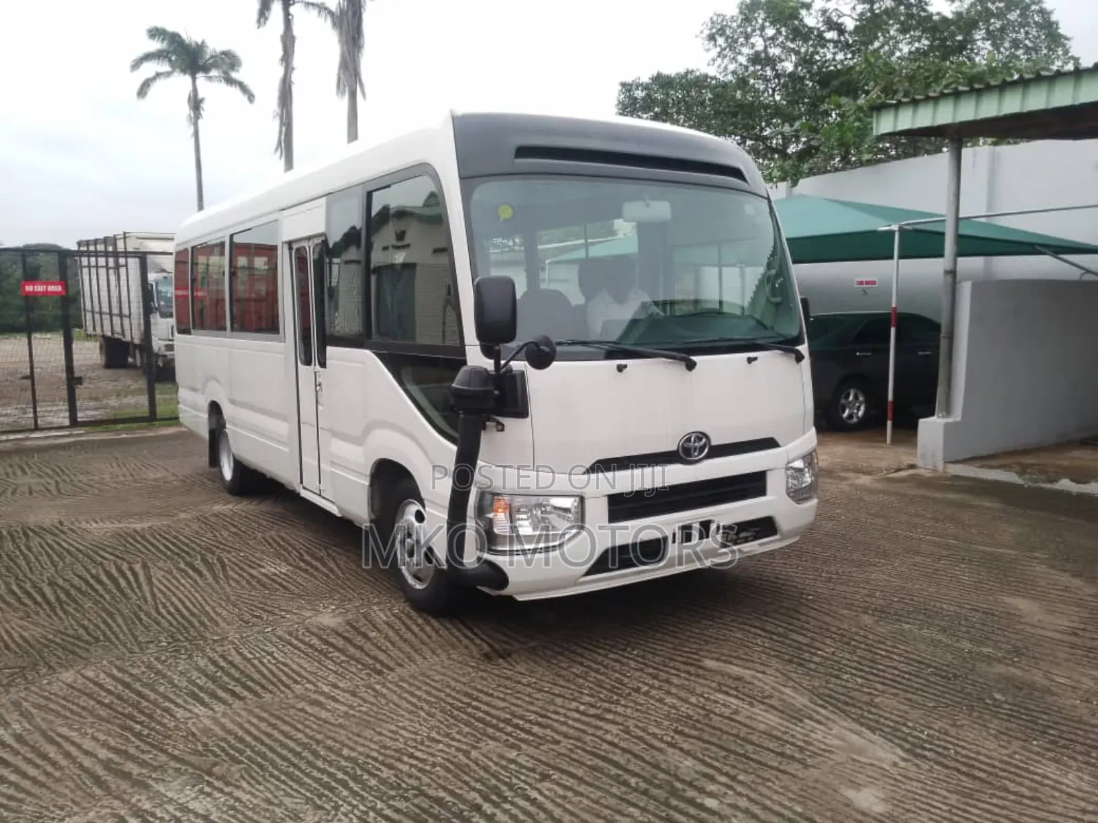 New Toyota Coaster 2025 White