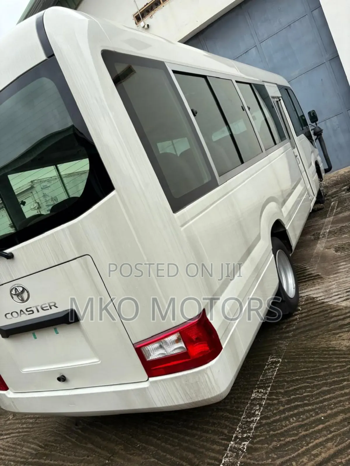 New Toyota Coaster 2025 White