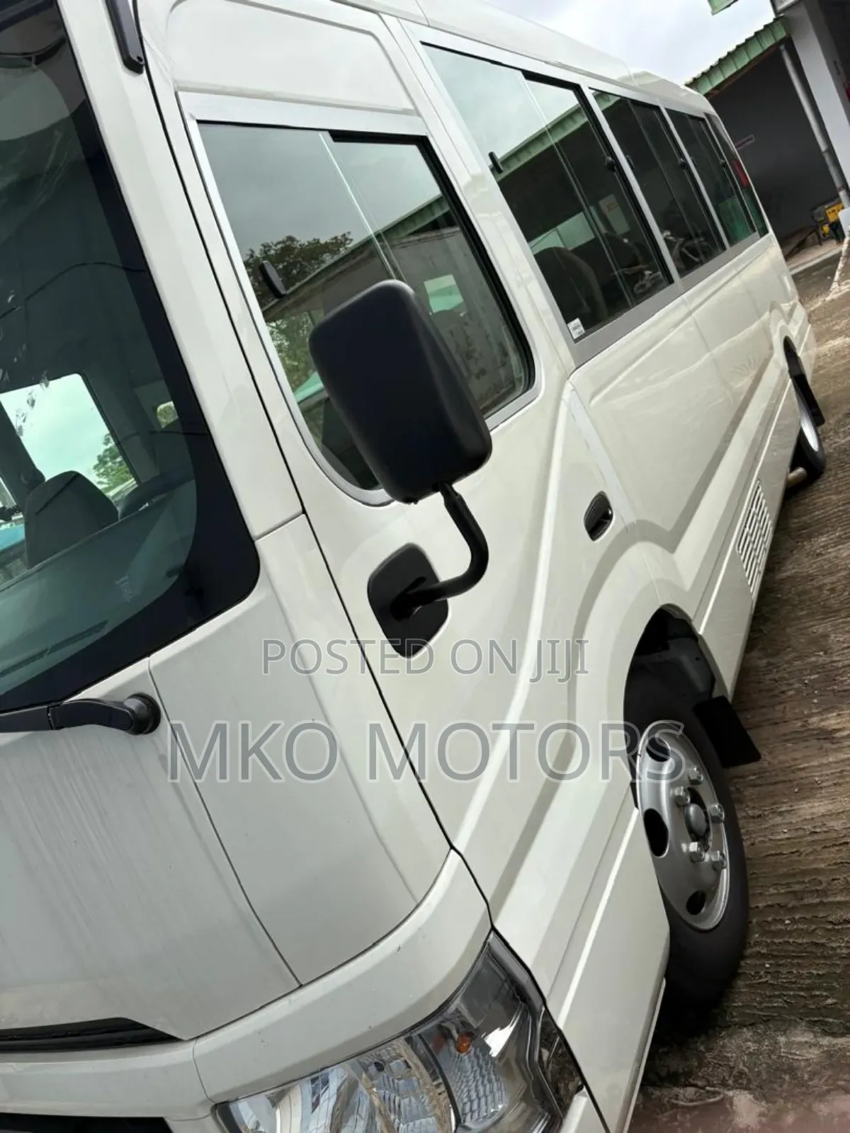 New Toyota Coaster 2025 White
