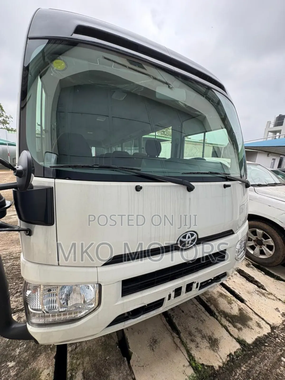 New Toyota Coaster 2025 White